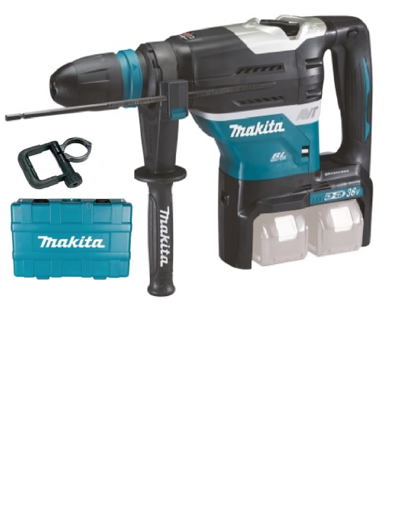 Makita DHR400ZKU Akku-Kombihammer