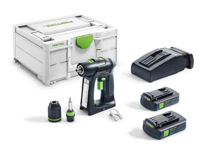 Festool Akku-Bohrschrauber C 18 C 3,1-Plus Festool Akku-Bohrschrauber C 18 C 3,1-Plus