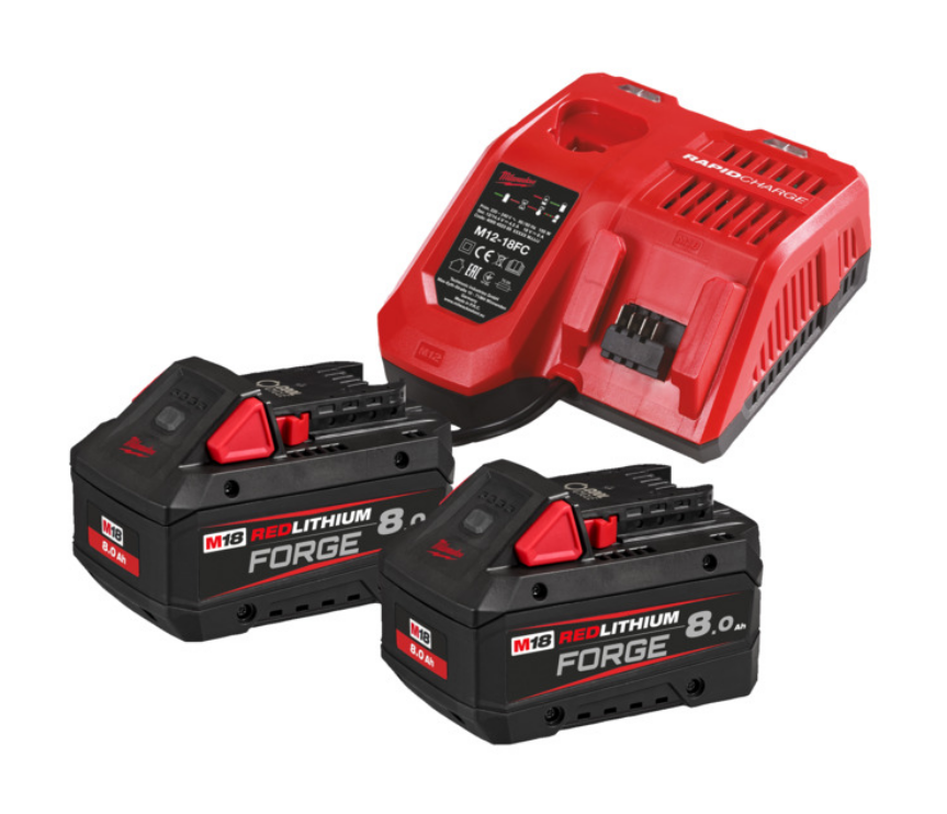 Milwaukee M18FORGENRG-802 Forge NRG Kit IN2 