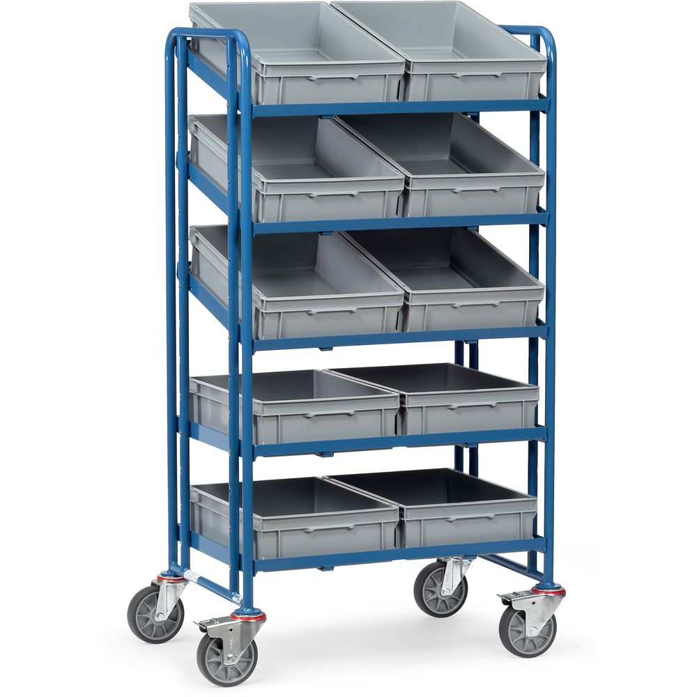 Fetra Eurokastenwagen 1372 - mit 10 Kästen Ladefläche 820 x 610 mm