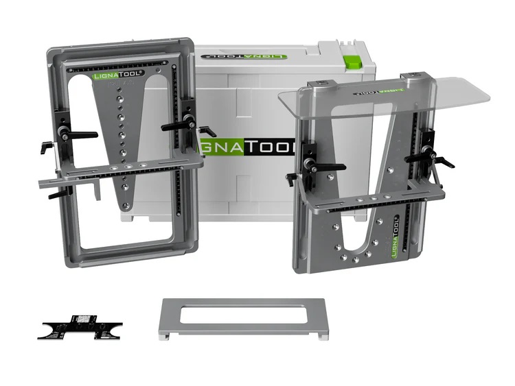 Lignatool LT080 Set Profi Schwalbenschwanzfrässystem - LTA1048