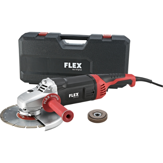Flex Winkelschleifer L26-6 230 TK-S, 2600 Watt, + Diamanttrennscheibe Standard Beton  Flex Winkelschleifer L26-6 230 TK-S, 2600 Watt, + Diamanttrennscheibe Standard Beton