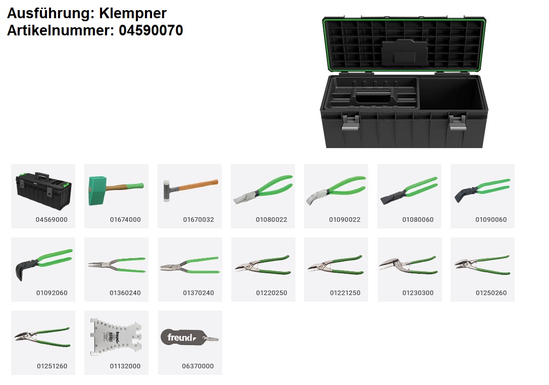 Freund Job-Starterset Klempner