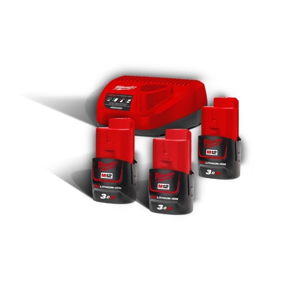 Milwaukee M12NRG-303 12V Starterset