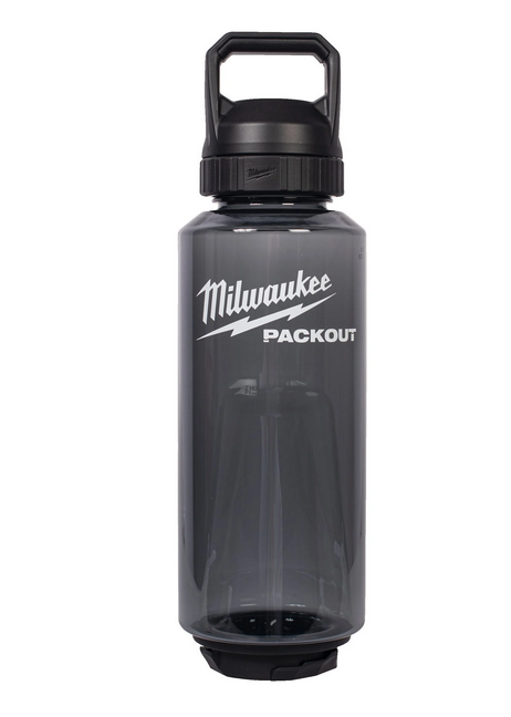 Milwaukee PACKOUT Kunststoff-Trinkflasche 1420 ml, schwarz