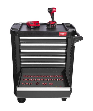 Milwaukee Werkstattwagen mit Werkzeugbestückung 30 / 78 cm TOOLGUARD