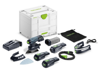 Festool Akku-Deltaschleifer DTSC 400 3,0 I-Set