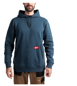 Milwaukee WHMWBLU leichter Arbeits-Kapuzen-Pullover blau