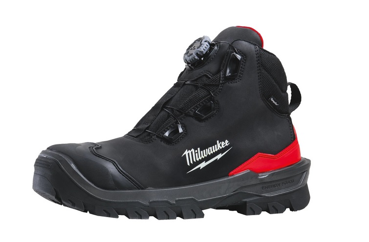 Milwaukee ARMOURTRED S7S Sicherheits-Stiefel BOA Mikrofaser Schwarz
