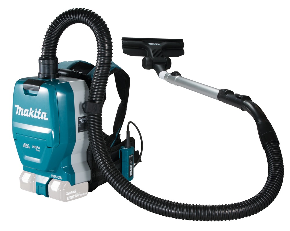 Makita DVC261ZX15 Akku-Rucksackstaubsauger ohne Akku und ohne Ladegerät
