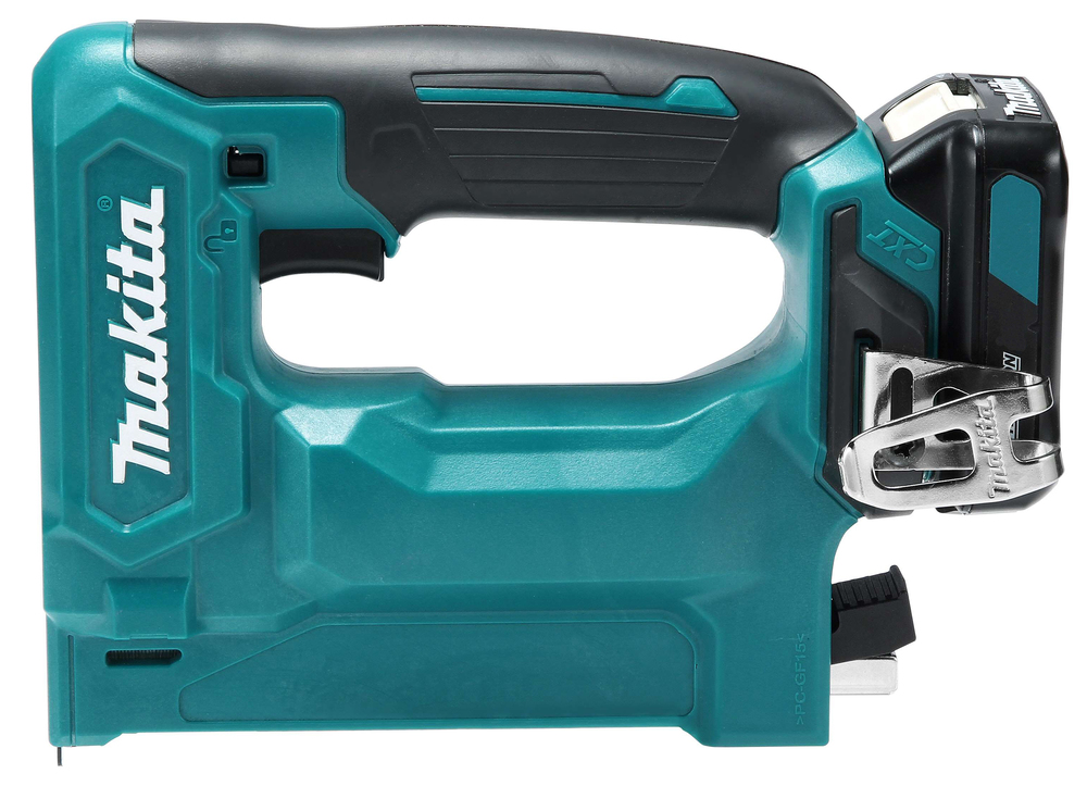Makita Akku-Tacker 12V max. inkl. Schnellladegerät Klammernbreite 10 mm, Klammernlänge 7, 10 mm, Klam