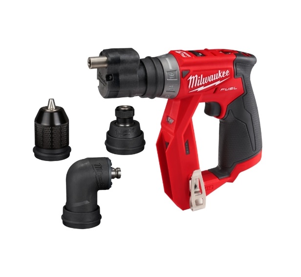 Milwaukee M12FDDXKIT-0X FUEL™ Akku-Bohrschrauber mit Schnellwechselbohrfutter ohne Akku, ohne Ladege