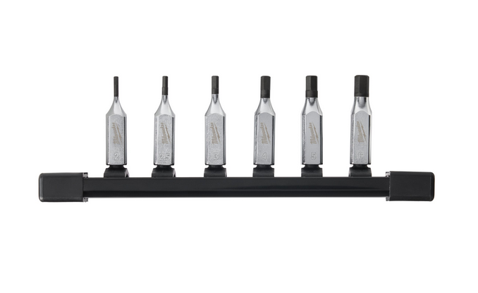 Milwaukee Innensechskant Bit-Steckschlüsseleinsatz metrisch 6-teilig