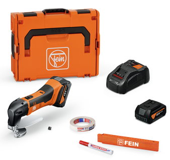 Fein ABLS 18 1.6 E AS Set 2x 5 Ah Akku-Blechschere