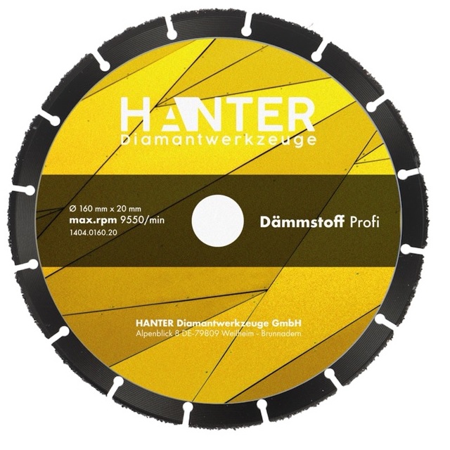 Hartmetalltrennscheibe DSX MACH 3 Ø 160 x 20 mm für Holz/Holzfaserdämmstoffe; für Handkreissäge