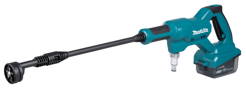 Makita Akku-Druckreiniger 18V (ohne Ladegerät und Akkus) Druck 24 bar, max. Fördermenge 150 l/h