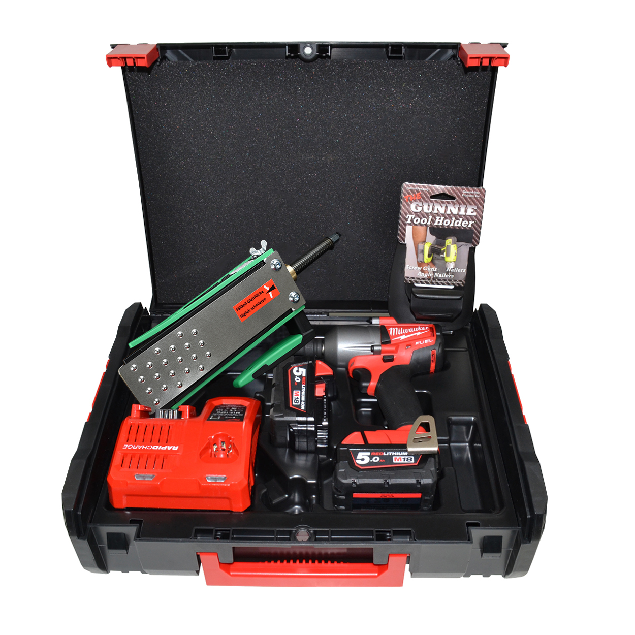 Bast-Ing ValFix SET - Milwaukee Komplettset (2x 5Ah Akkus inkl.)