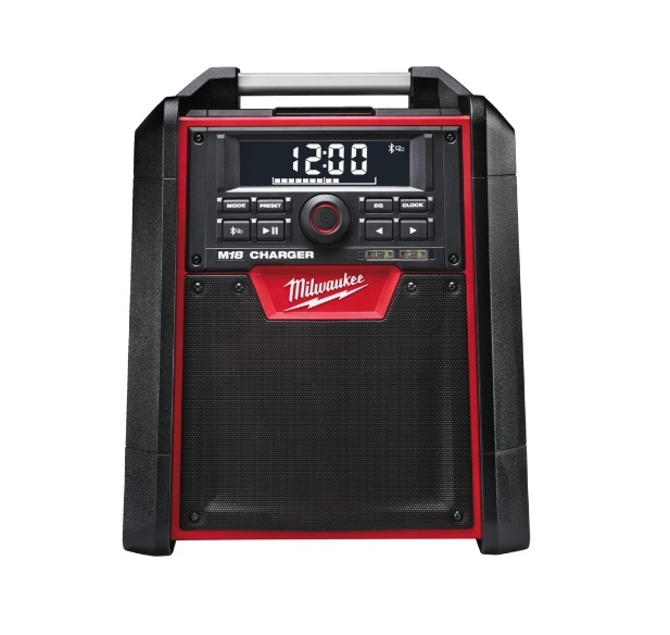 Milwaukee M18RC-0 Netz-/Akku-Radio mit Ladefunktion ohne Akku und ohne Ladegerät Milwaukee M18RC-0 Netz-/Akku-Radio mit Ladefunktion ohne Akku und ohne Ladegerät