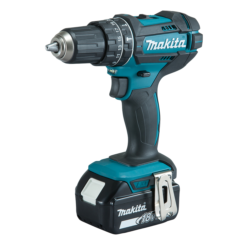 Makita Akku-Schlagbohrschrauber 18V inkl. Drehmoment 62/36 Nm, Drehzahl 0-600/1.900 min?¹, B