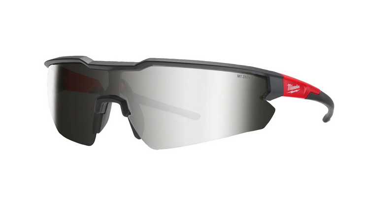 Milwaukee Schutzbrille kratzfest silber verspiegelt