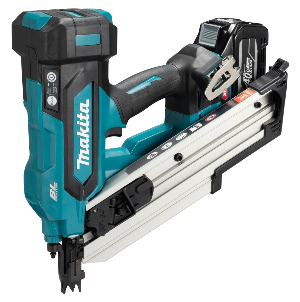 Makita Akku-Streifennagler 40V max. (ohne Akku , ohne Lade