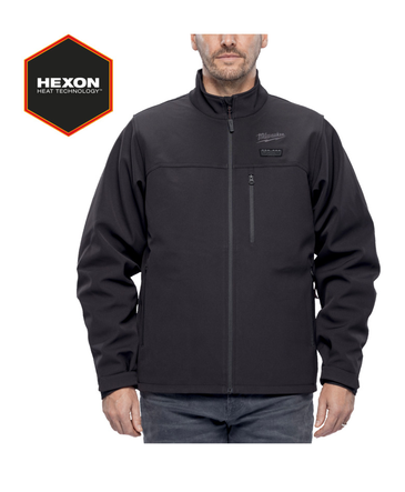Milwaukee M12 HJBL6-0 12 V Akku-Heiz-Jacke Herren schwarz, ohne Akku