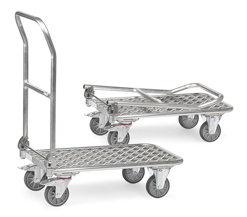 Fetra Alu-Klappwagen mit einer Tragkraft von 200 kg und einer Ladefläche von 900 x 600mm 1134