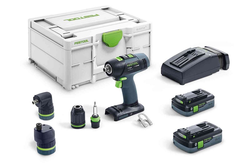 Festool Akku-Bohrschrauber T 18+3 HPC 4,0 I-Set Festool Akku-Bohrschrauber T 18+3 HPC 4,0 I-Set