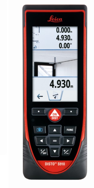 Leica DISTO S910 inkl. Leica Adapter FTA 360-S und TRI 120 in robustem Koffer 887900