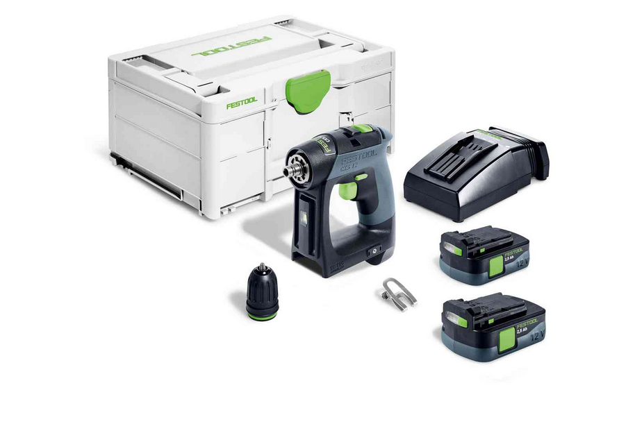 Festool Akku-Bohrschrauber CXS 12 2,5-Plus Festool Akku-Bohrschrauber CXS 12 2,5-Plus