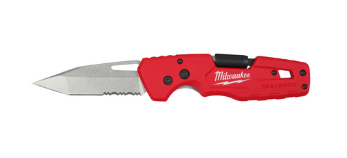 Milwaukee Fastback 5-in-1 Klappmesser mit integriertem 1/4" Hex-Bithalter