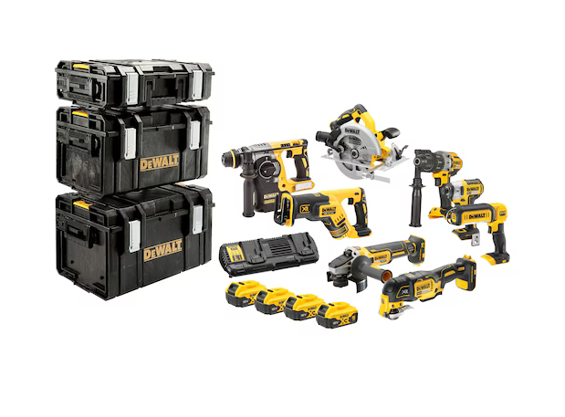 Dewalt DCK853P4-QW Akku 8er Kombopack 18 V / 5 Ah