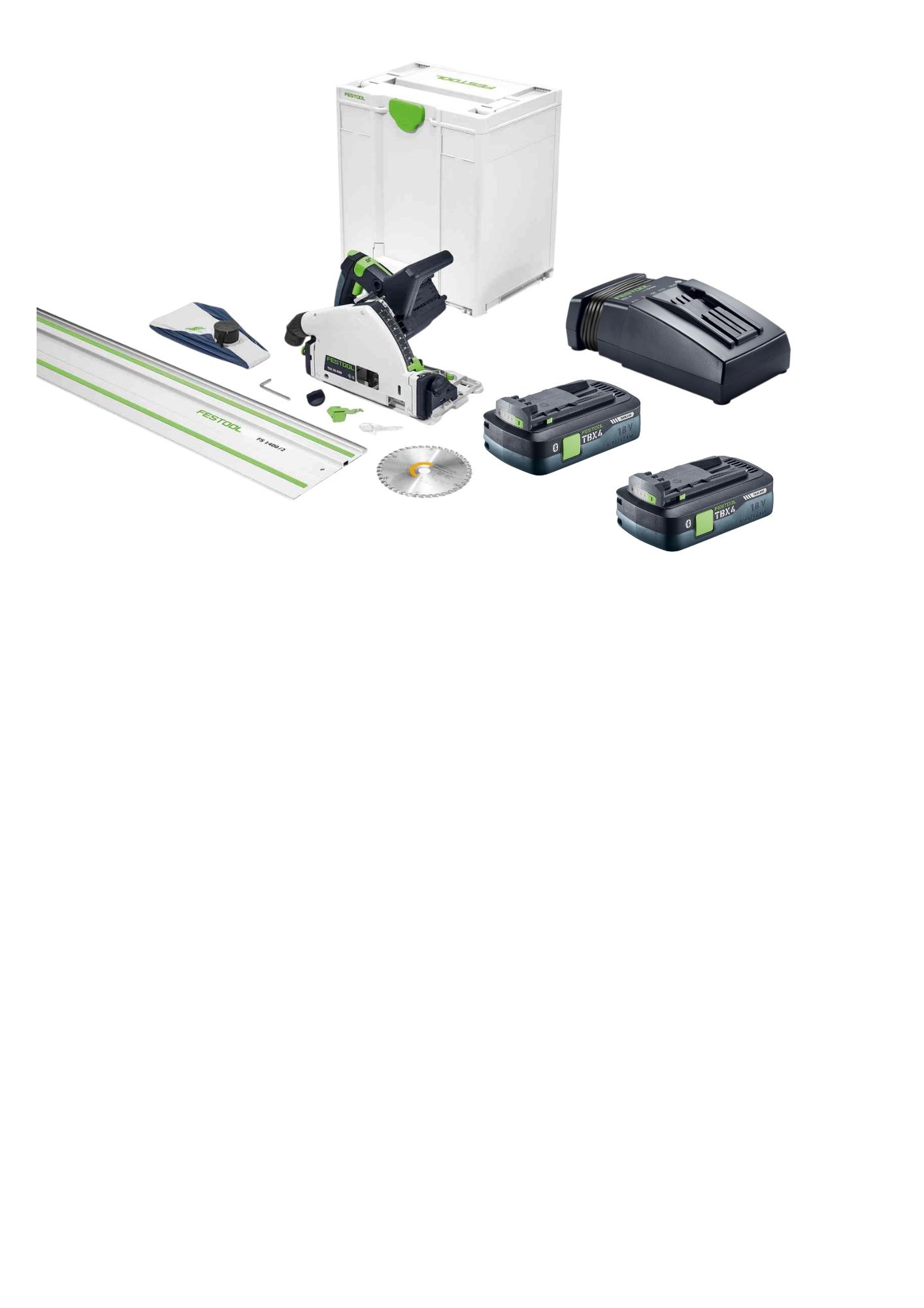 Festool  Akku-Tauchsäge TSC 55 5,0 KEBI-Plus/XL-FS