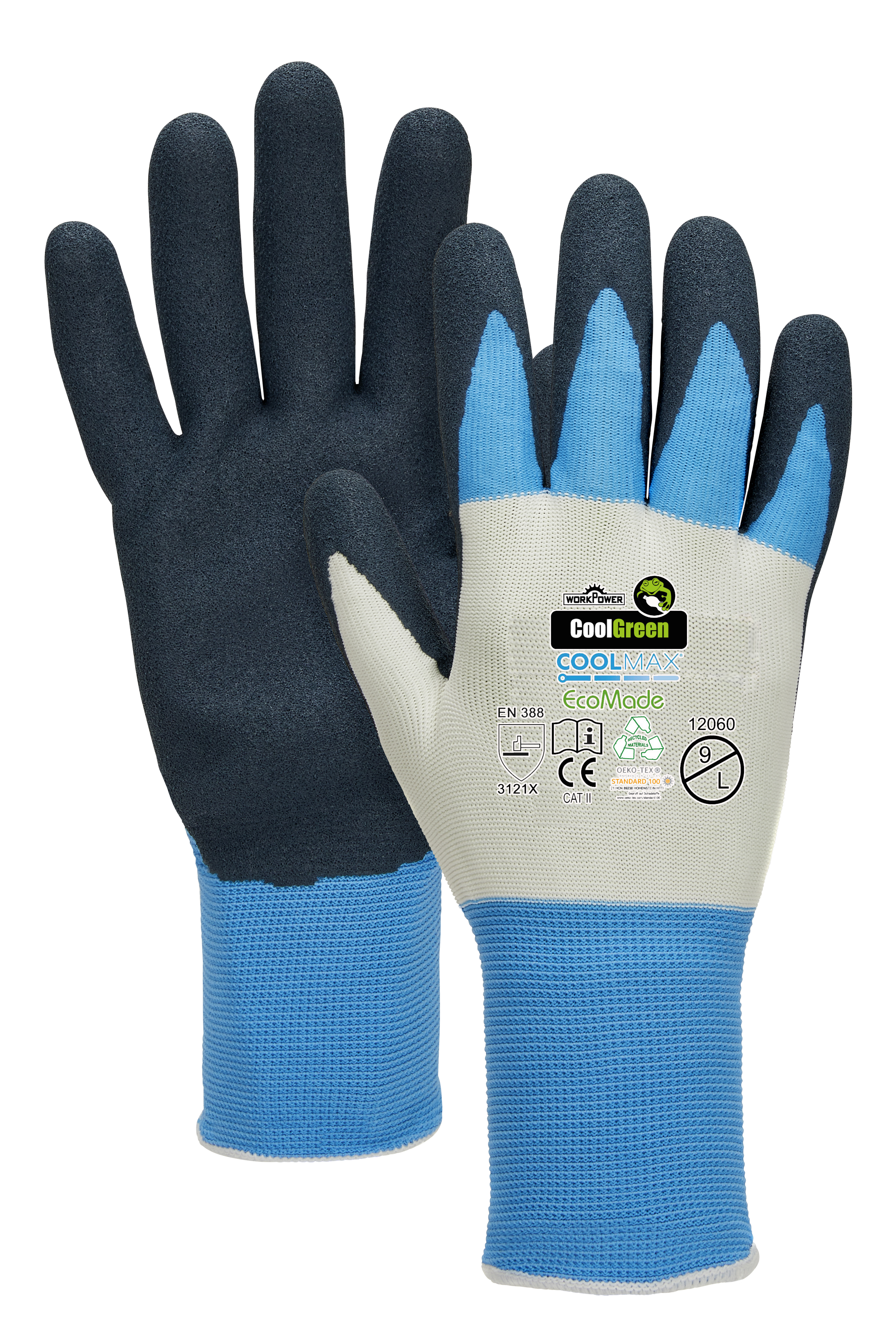 035636464b6989f4cbb695e6e8a44729 Arbeitshandschuh Cool Green