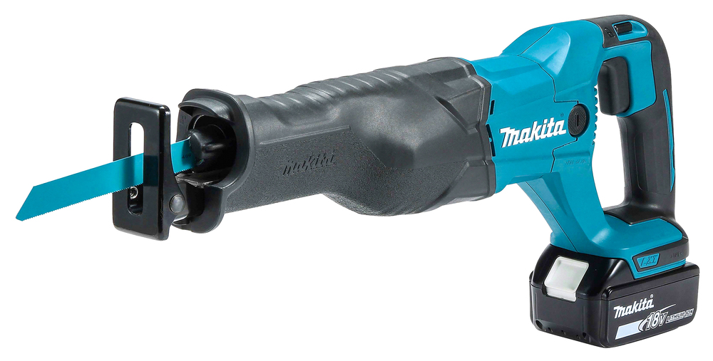 Makita Akku-Reciprosäge 18V inkl. Ladegerät max. Schnittleistung Rohr 130 mm