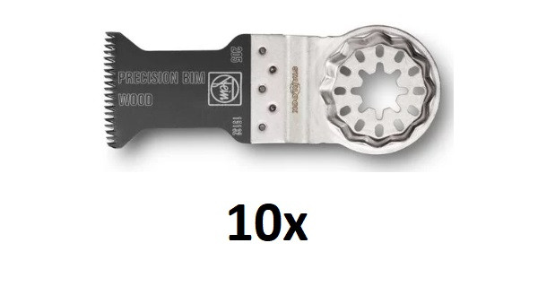 Fein Starlock E-Cut Precision BIM-Sägeblatt Länge 50mm Breite 35mm VE10 Stk